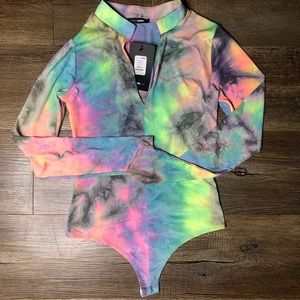 MULTI COLOR BODYSUIT 💙💚💜💕🌸